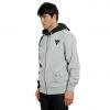 Dainese RACING SERVICE FULL-ZIP HOODIE pánská mikina šedá vel.XS